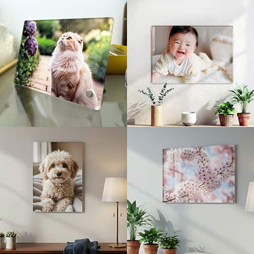 【Aiエンジン搭載】アクリルフォト（長方形）　色褪せない透明感