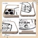 【Compos-Case】オナガグレ　墨絵風(白)