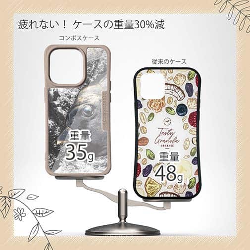 【Compos-Case】イシダイの強靭な歯