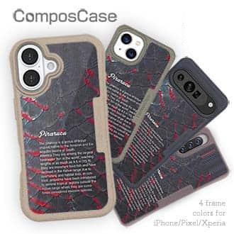 【Compos-Case】ピラルクの鱗