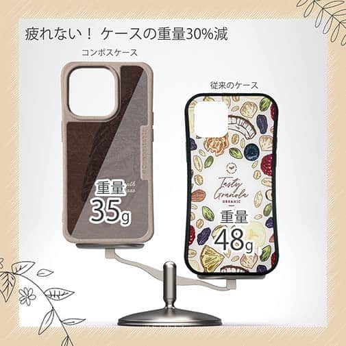 【Compos-Case】ブラックバス　皮風