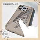 【Compos-Case】ブラックバス　白