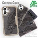 【Compos-Case】ブラックバス　灰