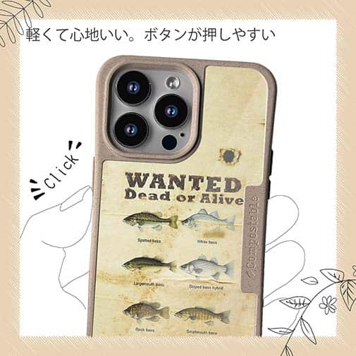 【Compos-Case】WANTED BASS