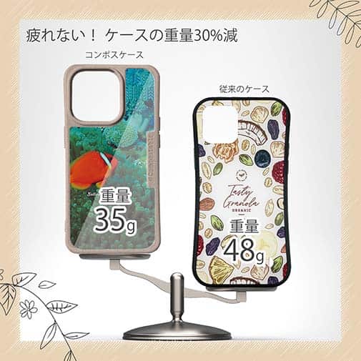 【Compos-Case】熱帯魚　No.3　ハマクマノミ