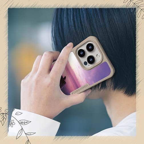 【Compos-Case】海の風景　オーキッドの朝