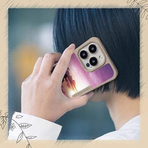 【Compos-Case】海の風景　夜明けの少女