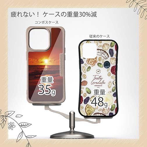 【Compos-Case】海の風景　サンセット