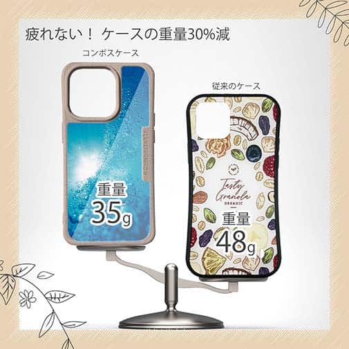 【Compos-Case】海の風景　バブル