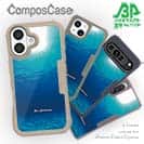 【Compos-Case】海の風景　2つの青