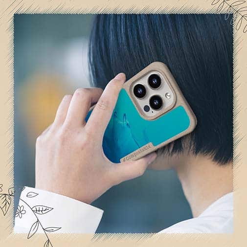 【Compos-Case】海の風景　マンタ(オニイトマキエイ)