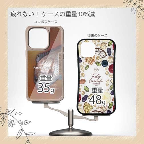 【Compos-Case】マダイのハーフトーン