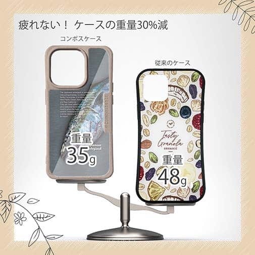 【Compos-Case】ブリ　格闘の跡