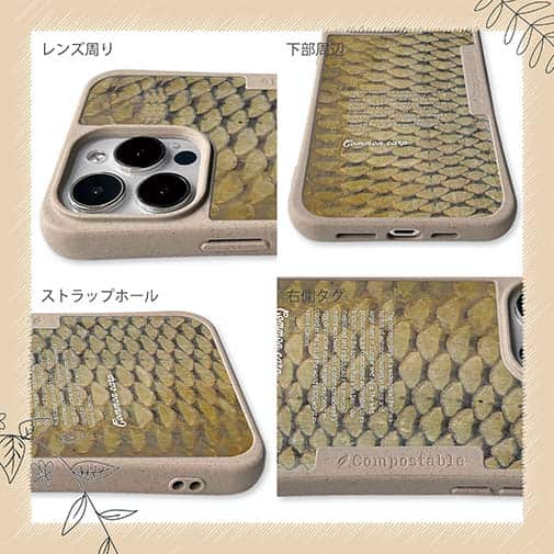 【Compos-Case】コイのウロコ