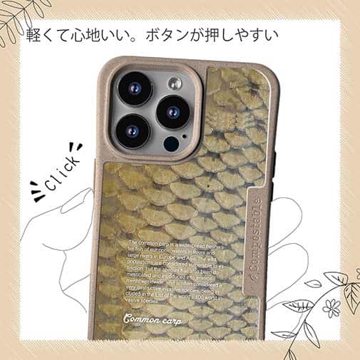 【Compos-Case】コイのウロコ