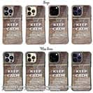 【Compos-Case】KEEP CALM AND OF FISHING　木目