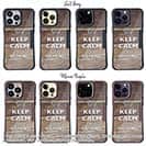【Compos-Case】KEEP CALM AND OF FISHING　木目