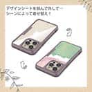 【Compos-Case】水彩ピンク&グリーン