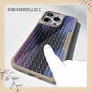 【Compos-Case】エギ柄　タイガーブルー