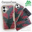 【Compos-Case】エギ柄　タイガーピンク