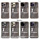 【Compos-Case】I love Fishing　Brown