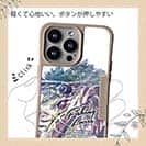 【Compos-Case】ブラックバスのバイト　ペイント風　ブルー