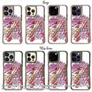 【Compos-Case】ブラックバスのバイト　ペイント風　レッド