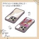 【Compos-Case】ブラックバスのバイト　ペイント風　レッド