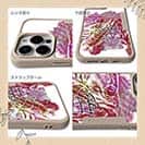 【Compos-Case】ブラックバスのバイト　ペイント風　レッド