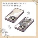 【Compos-Case】ブラックバスのバイト　ペイント風　モノトーン