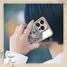 【Compos-Case】ブラックバスのバイト　ペイント風　モノトーン