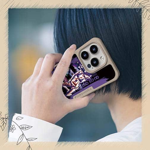 【Compos-Case】Gone Bass Fishing ローライダーポスター風　パープル