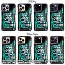 【Compos-Case】Gone Bass Fishing ローライダーポスター風　エメラルドグリーン