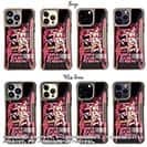 【Compos-Case】Gone Bass Fishing ローライダーポスター風　ライトレッド