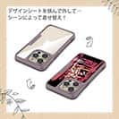 【Compos-Case】Gone Bass Fishing ローライダーポスター風　ライトレッド