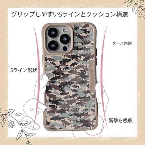 【Compos-Case】ブラックバス　迷彩柄　アーミーカラー　パート2