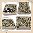 【Compos-Case】ブラックバス　迷彩柄　ブラウンカラー