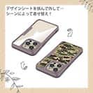 【Compos-Case】ブラックバス　迷彩大柄　ブラウンカラー