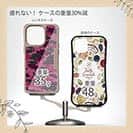 【Compos-Case】ブラックバス　迷彩大柄　レッドカラー