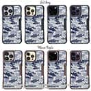 【Compos-Case】ブラックバス　迷彩大柄　ライトブルー