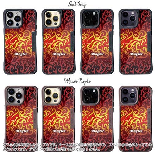 【Compos-Case】Fire Angler　ファイヤーパターン2