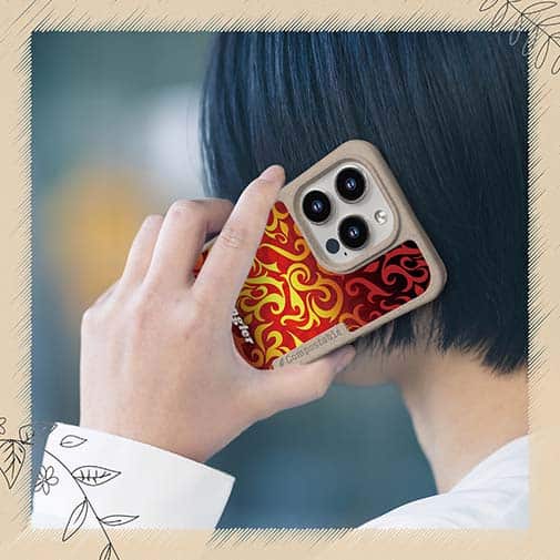 【Compos-Case】Fire Angler　ファイヤーパターン2