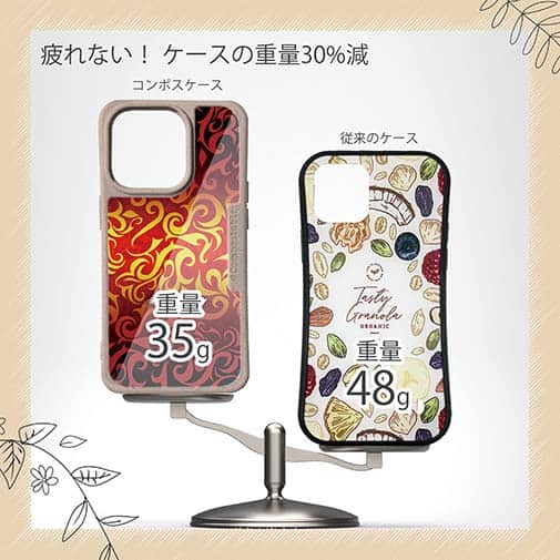 【Compos-Case】Fire Angler　ファイヤーパターン2