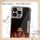 【Compos-Case】BASS FISHER　ファイヤーパターン