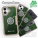 【Compos-Case】ダーツ　アングラーズケース　ロゴ入り　グリーン