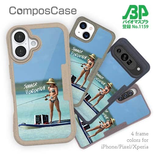 【Compos-Case】ビキニフィッシング　釣りガール