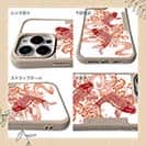 【Compos-Case】タトゥー風昇り鯉　レッド&ホワイト