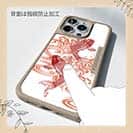 【Compos-Case】タトゥー風昇り鯉　レッド&ホワイト