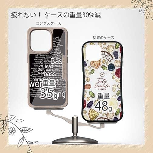 【Compos-Case】バス釣り　テキストデザイン