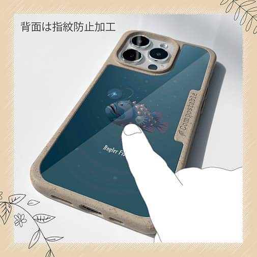 【Compos-Case】アンコウ　anglerfish